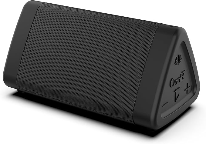 OontZ Angle 3 (4th Gen) – Portable Bluetooth Speaker, 12W Stereo Sound, 24 Hour Playtime, Rich Bass, 100 Foot Wireless Range, Waterproof, Home, Outdoor, Travel, Great Gift (Black)