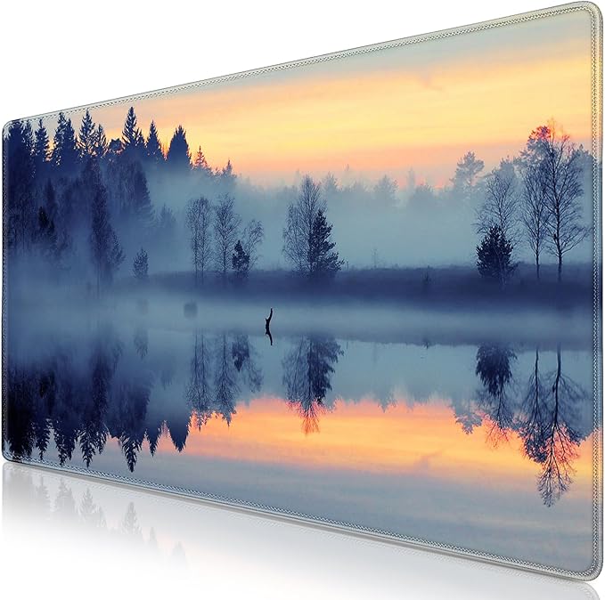 Canjoy Gaming Mouse Pad, Large Extended Mouse Pad Big Computer Mousepad for Home Office Gaming Work 31.5x15.7inch