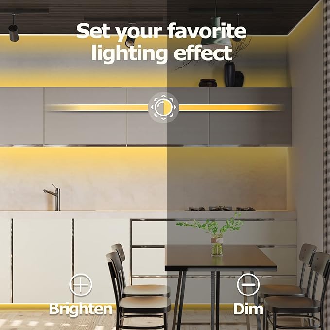 50ft LED Strip Lights, 6000K Warm White Waterproof Tape Light, 15M 12V Rope Light Strong 3M Adhesive, for Home,Kitchen, Patio, Balcony, Party, Wedding, Indoor and Outdoor Decor