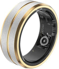 Yoidesu Smart Health Ring for Women & Men, IP68 Wearable Fitness Ring with Sleep Monitoring Step Counting Camera Control Heart Rate Body Temperature (8)