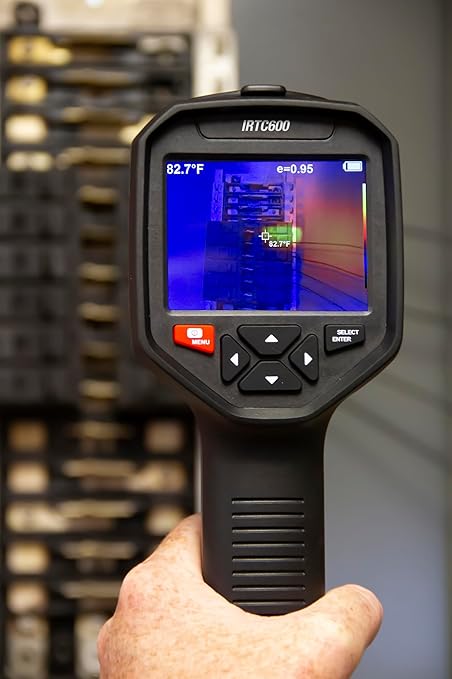Triplett IRTC600 Thermal Imaging Camera (220 x 160) with 3.2" Color TFT Display