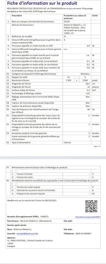 Laptop Screen Extender, 14" FHD 1080P IPS Dual Laptop Monitor Extender, Plug n Play Portable Travel Monitor for Laptops 13.3"-17" with HDMI/USB-A/Type-C, Compatible with Windows Mac Chrome Android