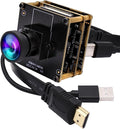 ELP 4K HDMI USB Camera - Wide Angle, 2X Digital Zoom, H.265, 8MP, UVC USB2.0 for Laptop & Monitor