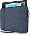 Drawing Graphics Tablet Sleeve Protective Case for HUION Inspiroy H1060P/ KAMVAS 13/ H950P, Wacom Intuos Pro Medium/Wacom One 14, Navy Blue