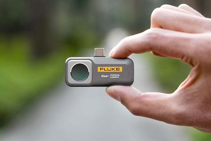 Fluke TC01A 25Hz - iSee Mobile Thermal Camera for Android Smartphones, Temperature Range up to 1022°F