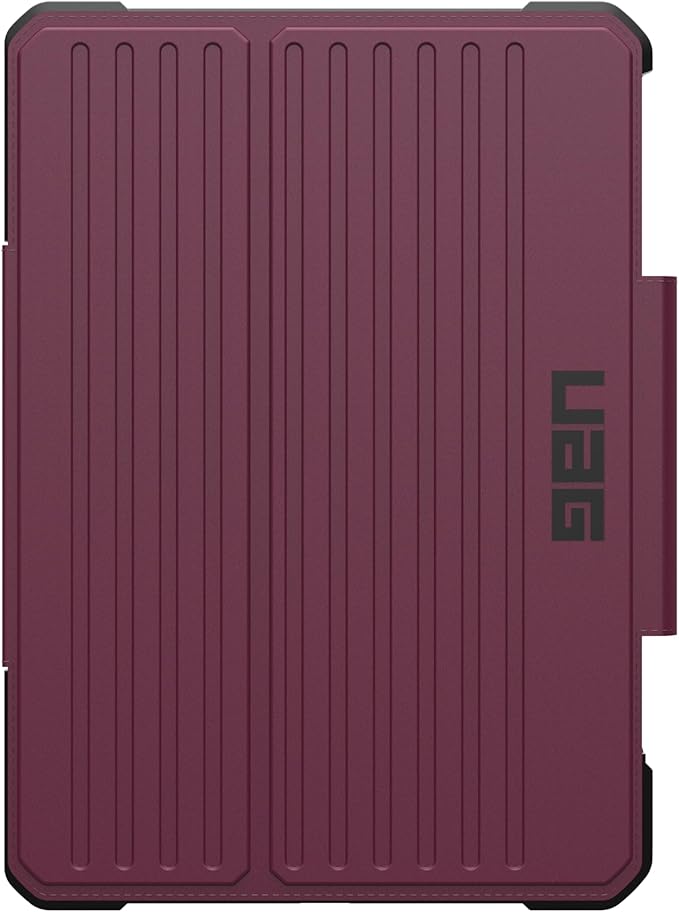 URBAN ARMOR GEAR UAG Designed for iPad Pro 11" Case M5 2025 6th Gen, M4 2024 5th Gen A3357 A3358 A3359 A2836 A837, Adjustable Multi-Angle Stand Folio Cover w/Pencil Holder, Metropolis SE Bordeaux