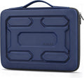 DOMISO 15.6 inch Laptop Sleeve with Handle Shockproof Waterproof EVA Protective Case for 15.6" Yoga 720 IdeaPad 310 320 ThinkPad T570/Legion 5 Gen 6/HP Envy 15/15.6" Notebooks, Dark Blue