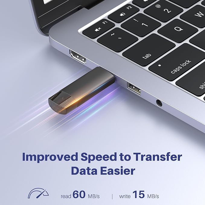 JOIOT 32GB USB C Flash Drive Dual USB 3.0 Flash Drive Type C + USB A Portable Type-C Flash Drive 2-in-1 USB-C Thumb Drive for Smartphone Tablet Computer Mac iPhone 15 (5 Packs)