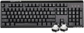 Hexgears GK735 Mechanical Gaming Keyboard Kailh Box White Switch 104 Keys ABS Keycaps Wired Gaming Keyboard with White LED Backlight, Ergonomic Design for Windows Laptop PC Mac (No Light Strip)