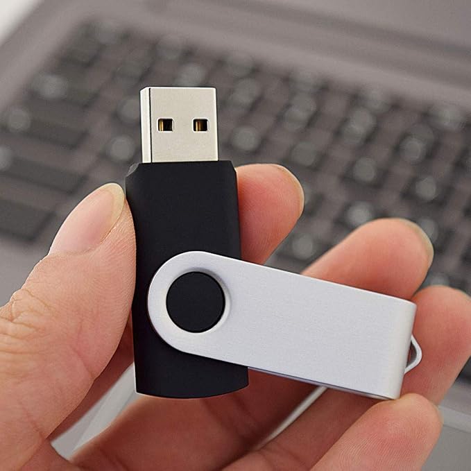 Aiibe 8GB USB Flash Drive Memory Stick 8GB Thumb Drive Black