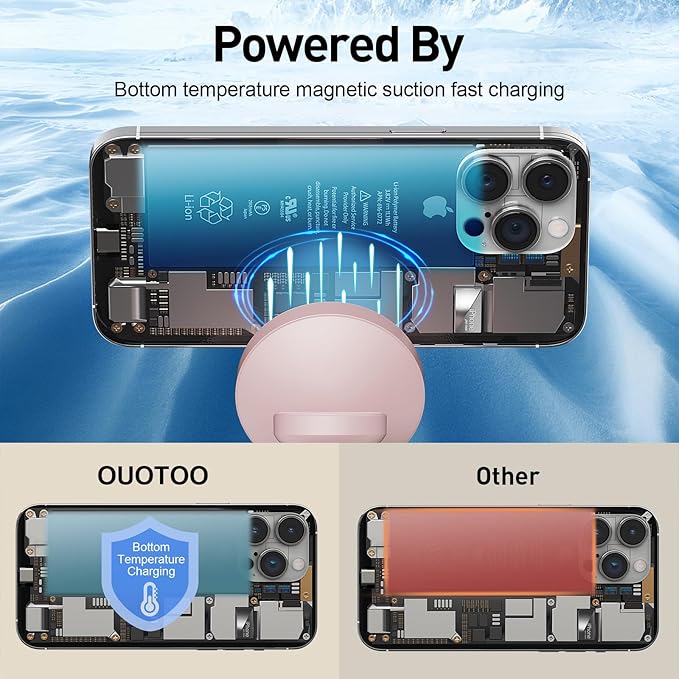 New 3 in 1 Charging Station for Apple Compatible with Magsafe Charger Stand for iPhone 17 16 15 14 13 12 Wireless Charging Station for AirPods Wireless Charger for iWatch Series