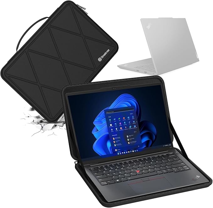 Smatree Hard EVA Protective Sleeve Case Compatible for 14 inch Lenovo IdeaPad 5X 2-in-1, for ThinkPad T14s, for ThinkPad T14 Gen 5 Laptop Bag (X8042)