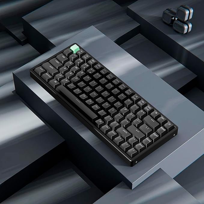 Keychron K2 HE Rapid Trigger Wireless Custom Keyboard with Hall Effect Gateron Double-Rail Magnetic Switch, QMK 2.4 GHz Bluetooth 5.2 RGB Compatible with Mac Windows Linux - Aluminum