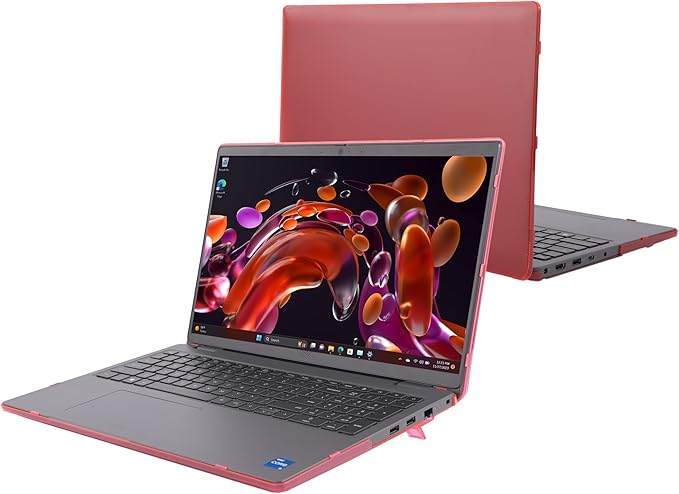 mCover Case Compatible ONLY with 2023-2024 15.6" Dell Latitude 3540/3550 Series Laptop Computer (NOT Fitting Any Other Dell Models) - Red