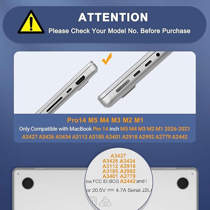MOSISO Compatible with MacBook Pro 14 inch Case M5 2026 M4 2025 M3 M2 M1 2024-2021 A3427 A3426 A3434 A3112 A3185 A3401 A2918 A2992 A2779 A2442,Hard Case&Keyboard Skin&ScreenFilm&Pouch, Clear Pink