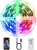 PSTAR LED Lights for TV,3.28ft Music Sync RGB Backlight with Remote & App Control, USB Powered for 24-32Inch TVs, Gaming Monitors, PC, Bedroom