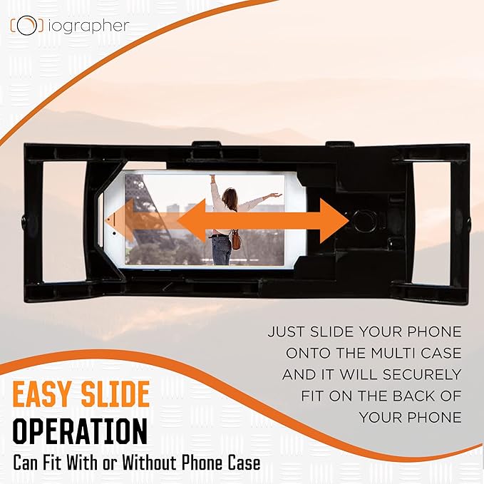 iOgrapher Filmmaking Multi-Case Phone Holder - Smartphone Video Rig & Phone Camera Video Stabilizer for Photographers and Filmmakers