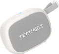 TECKNET Portable Bluetooth Speaker with Deep Bass, IP67 Waterproof Shower Speaker, 30H Playtime, Magnetic Design, TWS Pairing Wireless Speaker for Home & Outdoor,White,New