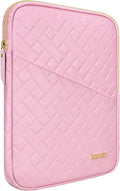 Lacdo Tablet Sleeve Case for 11 inch iPad A16 / 11 inch iPad Air M4 M3 M2 / 11" iPad Pro M5 M4 / 10.9" iPad/ 10.2" iPad /10.9" ipad Air, 11" Samsung Galaxy Tab A9+ Bag, Fit Magic Keyboard, Sakura Pink