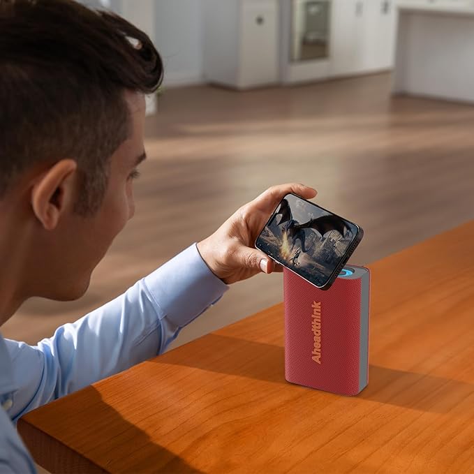 Bluetooth Speaker, Portable Wireless, IPX5 Waterproof, Bluetooth 5, RGB Color Lights, Loud Stereo Sound, Bass, TWS Pairing, for Party, Home, Outdoor, Traveling.