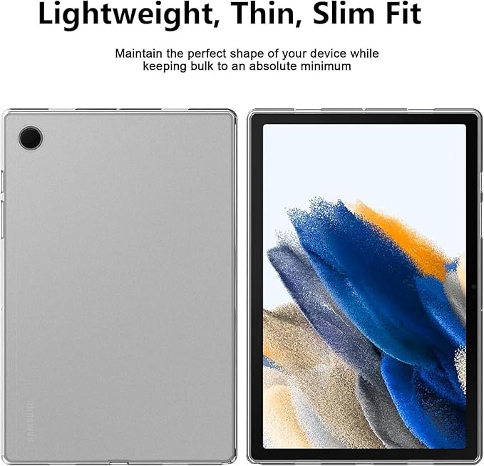 Translucent Case for iPad Pro 12.9 inch 2017/2015 (2nd/1st Generation) Frosted Clear Back Soft TPU Shockproof Silicone Lightweight Cover for iPad Pro 11 2nd Gen 2020/1st Gen 2018,Matte Clear
