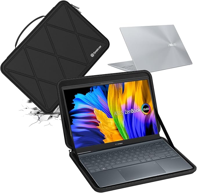 Smatree Hard EVA Protective Sleeve Case Compatible for 13.3 inch ASUS Zenbook Flip 13 OLED UX363 Laptop (X8026)