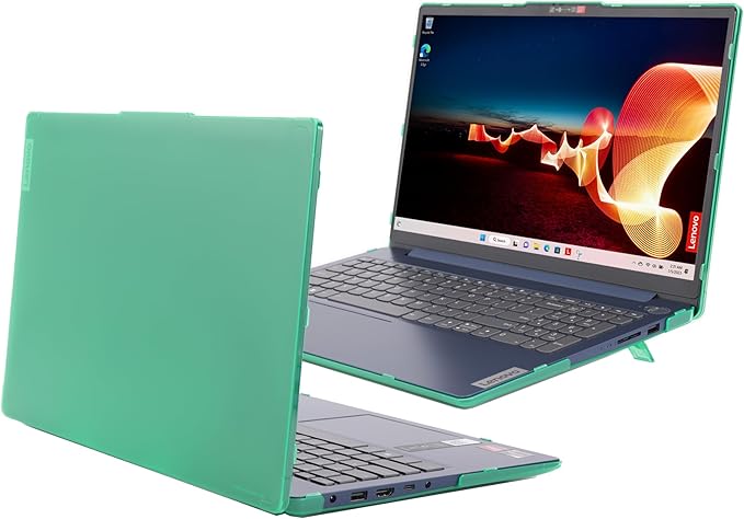 mCover Case Compatible ONLY for 2022-2024 15" Lenovo IdeaPad Slim 3 ｜ 3i 15ABR8 / 15AMN8 / 15IAH8 / 15IAN8 / 15IRH8 / 15IRU8 Windows Computers (NOT Fitting Any Other Lenovo Models)- Green