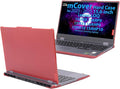 mCover Case ONLY Compatible for 2023-2025 15.6" Lenovo LOQ 15IAX9 15ARP9 15IRX9 15AHP9 15IRX10 15AHP10 Series Windows Computers (NOT for Other Lenovo Models)- Red