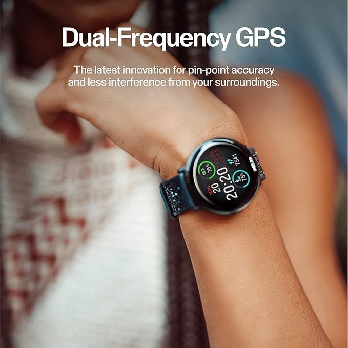 POLAR Ignite 3 Series Fitness Tracking Smartwatch with AMOLED Display, GPS, Heart Rate Monitoring, Sleep Analysis, and Real-Time Voice Guidance; S-L, for Men or Women, Night Black