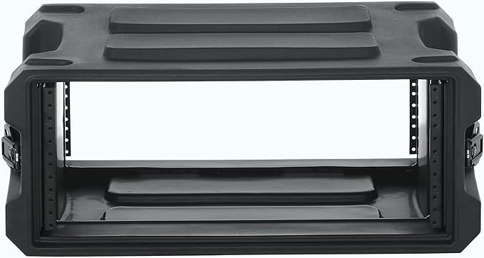 Gator Cases Pro Series 4U Rack Case with Shallow 13" Depth, Roto Molded Made in USA (G-PRO-4U-13)