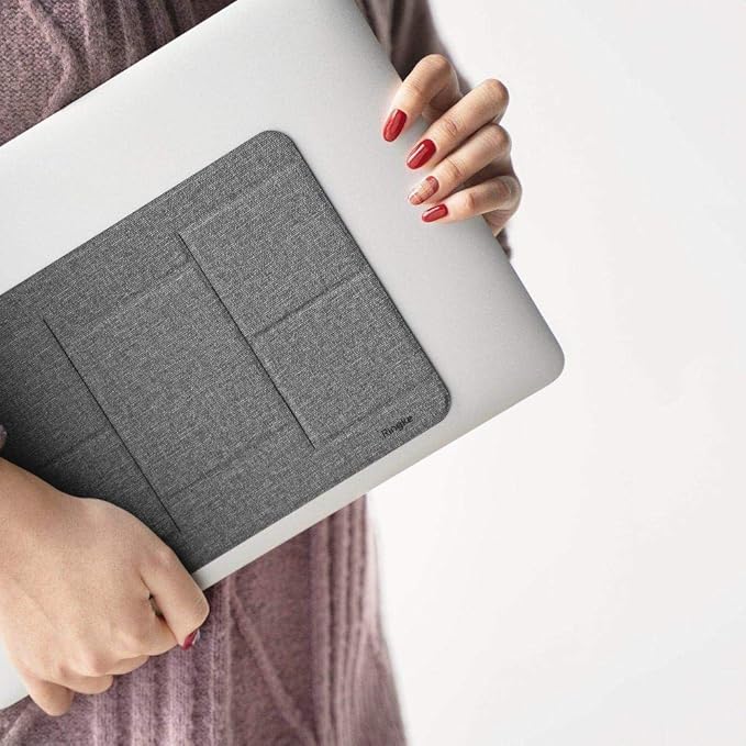 Ringke Folding Stand 2 Lightweight Cooling Anti-Slip Universal Foldable Portable Tablet Laptop Stand - Gray