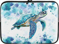 Sea Turtle Laptop Protective Sleeve for Women Men 10inch Computer Sleeve Bag Neoprene Laptop Bags Tie Dye Lap Top Case Suitable for Travel School Office Organizers Hippie
