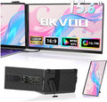 Laptop Screen Extender Dual Monitor - 15.6" Portable Monitor Detachable IPS 1080P FHD 85% NTSC Travel Screen USB-C HDMI Port Compatible with Wins Mac Chrome Dex Fits 13-17" Laptops