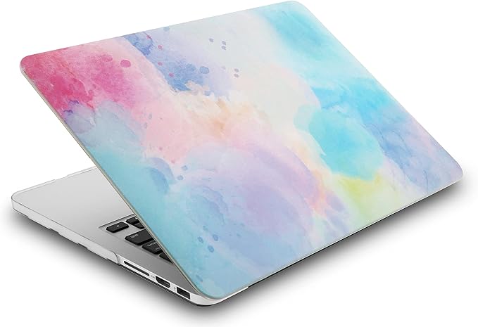 KECC Compatible with MacBook Pro 14 inch Case 2025 2024 2023 2022 2021 Release M4 M3 M2 M1 A3112 A3401 A3185 A2918 A2992 A2779 A2442 Plastic Hard Shell Case, Blue Mist