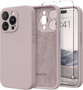 Magnetic for iPhone 13 Pro Case, Compatible with MagSafe, [Full Camera Protection][Screen Protector] Silicone Shockproof Protective Phone Case for iPhone 13 Pro 6.1", Hazel