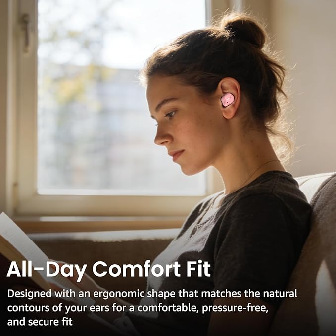 TOZO NC9 Hybrid Active Noise Cancelling Wireless Earbuds, 6 Mics ENC Clear Call, IPX8 Waterproof, in Ear Bluetooth 5.3 Headphones Stereo Bass Ear Buds 60H Playtime with LED Display 32 EQs via APP