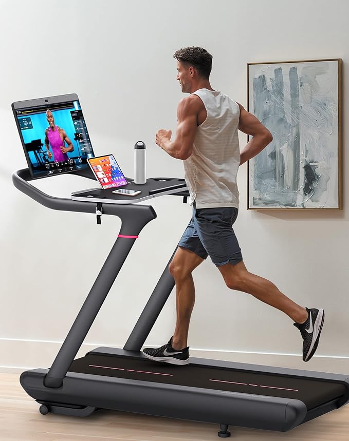 New Tread Laptop Tray, Treadmill Desk Tray, 36" Treadmill Tray Compatible with NEW Peloton Tread, Ergonomic Laptop Stand with Easy Mount Clamp, Walk While You Type, Walking Workstation for Home Office