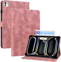 Case for iPad Pro 13 Inch (M5) 2025/ (M4) 2024, Auto Wake/Sleep Supports Pencil Pro and Pencil(USB-C) Magnetic Clasp Stand for iPad Pro 13 Inch Cover, Pink