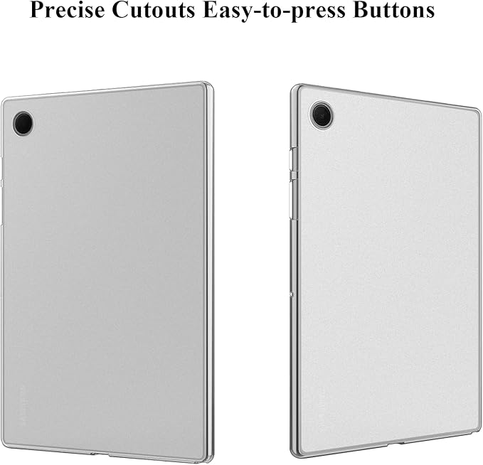 Translucent Case for iPad Pro 12.9 inch 2017/2015 (2nd/1st Generation) Frosted Clear Back Soft TPU Shockproof Silicone Lightweight Cover for iPad Pro 11 2nd Gen 2020/1st Gen 2018,Matte Clear