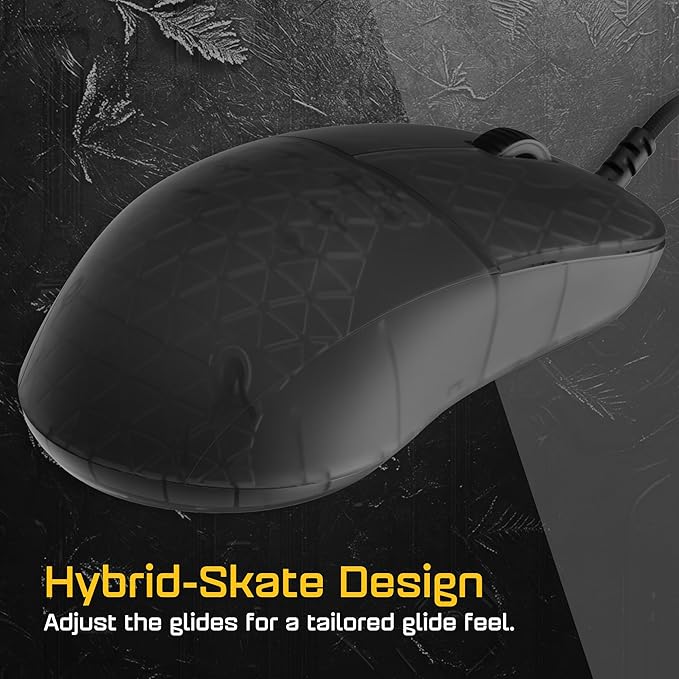 ENDGAME GEAR XM2 8k Gaming Mouse – 8000Hz Polling Rate, Kailh GX Switches, PixArt PAW3395 Sensor, Ultra-Light 52 g, Dark Frost Edition