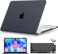 MecBevia for MacBook Neo Case 13 inch 2026 Release Model A3404 with A18 Pro Chip, Hard Shell Case with Keyboard Cover, Screen Protector, Type C, Crystal Black