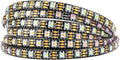 BTF-LIGHTING RGBW RGB+Cool White SK6812 (Similar WS2812B) 4 Colors in 1 LED Strip Individually Addressable 16.4ft 60Pixel/m 300LED Light Dream Color IP65 DC5V Black PCB (No Adapter or Controller)