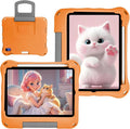 Kids Case for New iPad 11th Gen (A16) 11-inch 2025 & 10th Generation 10.9" 2022 & Air 11" 2025/2024&Air 5th/4th Gen & Pro 11,Durable Shockproof Cover with Pencil Holder Handle Stand.Orange