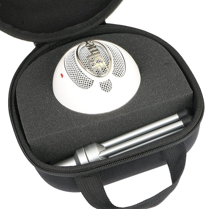 khanka Hard Carrying Case Replacement for Blue Snowball iCE Condenser Microphone