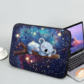 Galaxy Koala Laptop Sleeve Case for Women Kids 17 inch Laptop Protector with Multiple Uses Lightweight Computer Sleeve Tablet Bag Laptop Carrying Case Gifts for Girls