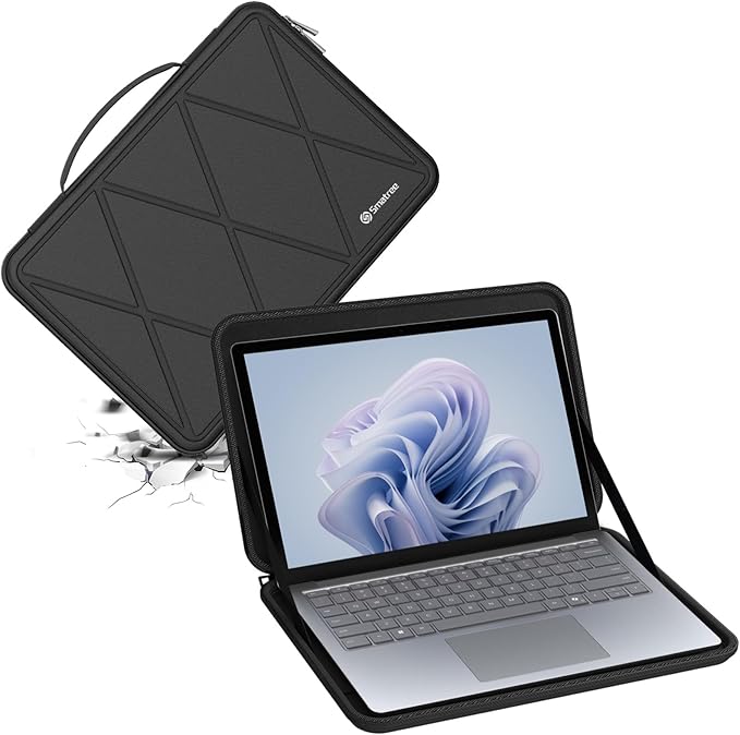 Smatree Hard EVA Protective Sleeve Case Compatible for 12.3 inch Microsoft Surface Pro 7+, Surface Pro 9/8/7, for 12.4 inch Microsoft Surface Laptop Go 3 Notebook Bag (X8016T)