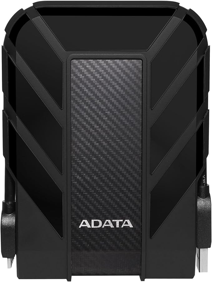 ADATA HD710 Pro - 1 TB External Hard Drive - Shockproof, Waterproof & Dustproof - Durable Storage - For Gamers, Students & Professionals - Mac, PC & Linux Compatible - Black - AHD710P-1TU31-CBK
