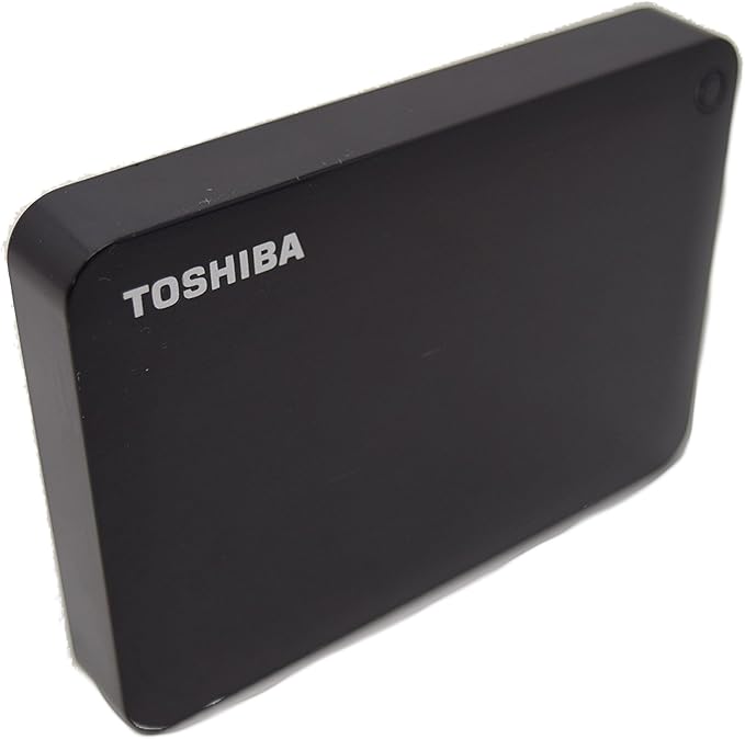 Toshiba Canvio Connect II 2TB Portable Hard Drive, Black(HDTC820XK3C1)
