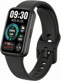 Fitness Tracker for Men & Women with 1.47” HD Display, Heart Rate & SpO2 Tracking, Sleep & Activity Monitor, 100+ Sports Modes, 3ATM Waterproof Smart Band, Works with Android & iOS, Black