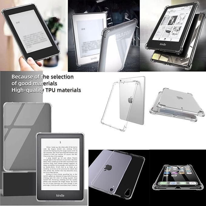 Clear Back Case for Apple iPad 10.2 inch (2021/2020/2019), iPad 9th/8th/7th Generation Cover Transparent Soft TPU Shockproof Slim Lightweight Shell [Reinforced Corners Protection], Clear